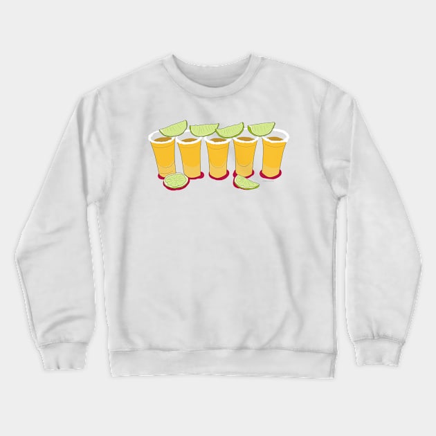 Shots Crewneck Sweatshirt by Ella Byworth 